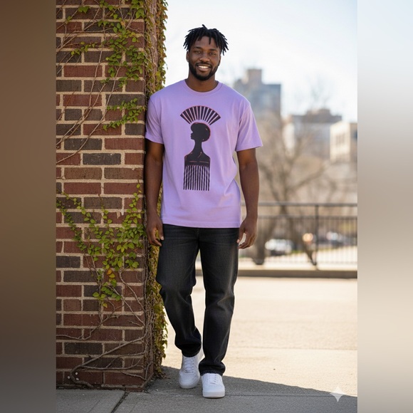 Other - Black History Month Purple Graphic Tee by Blu: BlackBoyBe